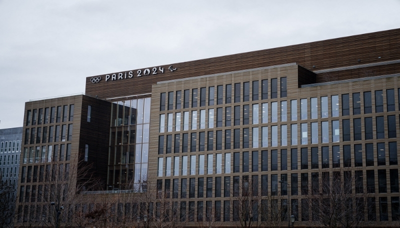 L'immeuble Pulse, à Saint-Denis, qui a abrité les bureaux du Comité d'organisation des jeux olympiques et paralympiques.