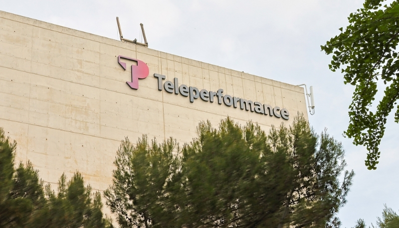 Le logo de Teleperformance.