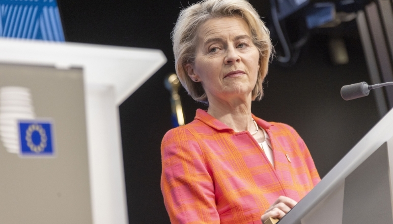 La présidente de la Commission européenne, Ursula von der Leyen.