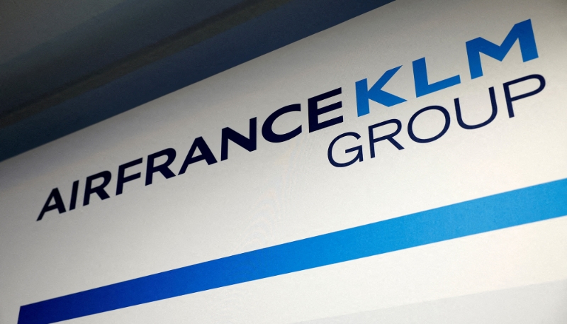 Le logo du groupe Air France-KLM.