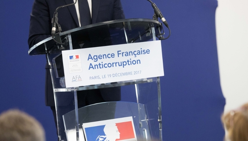 Le sigle de l'Agence française anticorruption.