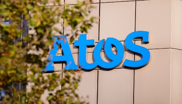 Le logo d'Atos.