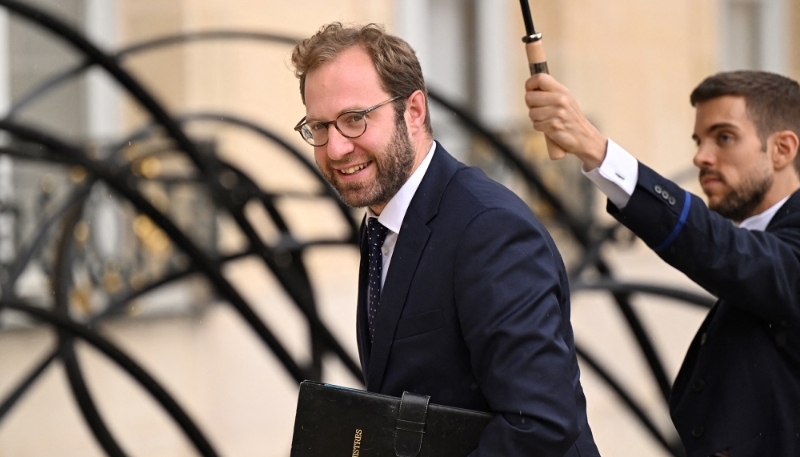 Le ministre de l'économie et des finances Antoine Armand.