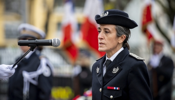 La commissaire Céline Berthon.