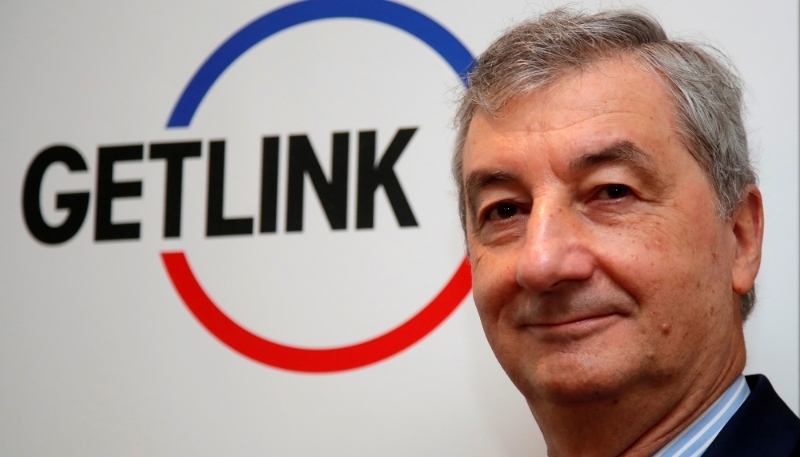 Le président de Getlink, Jacques Gounon.