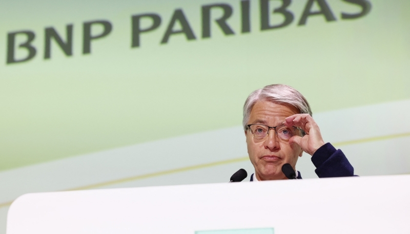 Jean-Laurent Bonnafé lors de l'assemblée générale de BNP Paribas, à Paris, le 14 mai 2024.