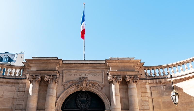 L'hôtel de Matignon, à Paris.