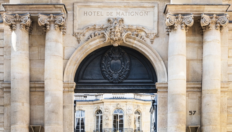 L'hôtel de Matignon.