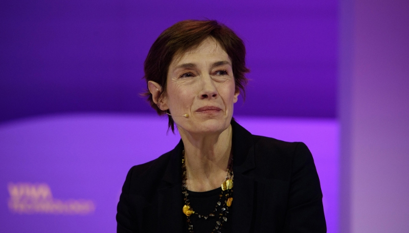 Anne Bouverot, lors d'un débat au salon Vivatech, à Paris, le 22 mai 2024.