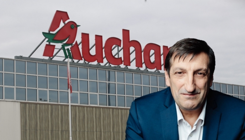 Guillaume Darrasse, directeur général d'Auchan France.