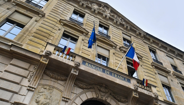 La Banque de France, à Paris.