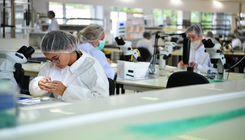 Le site de fabrication de Balt, à Montmorency (Val-d'Oise).