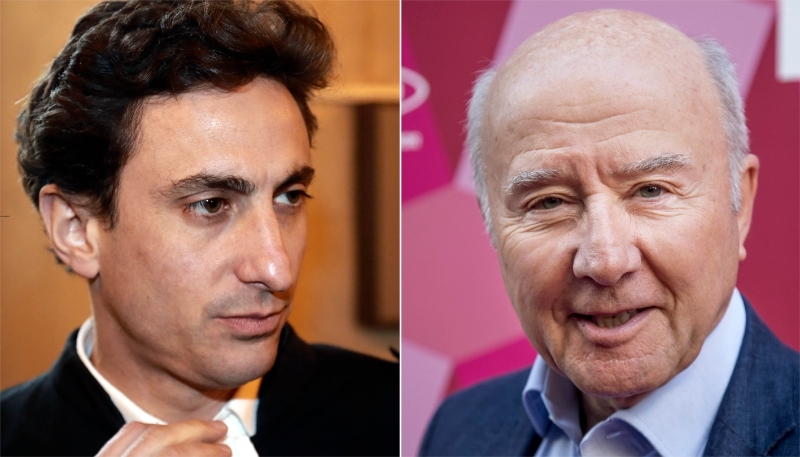 Félix de Belloy (à g.) et Olivier Mazerolle, nouveaux membres du comité d'éthique de BFM TV.
