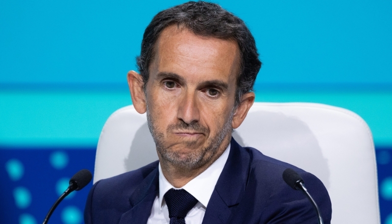 Le PDG de Carrefour, Alexandre Bompard.