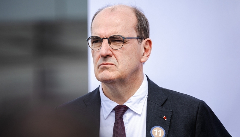 Jean Castex, PDG du groupe RATP, à l'inauguration du prolongement de la ligne 11 du métro parisien, en juin 2024.