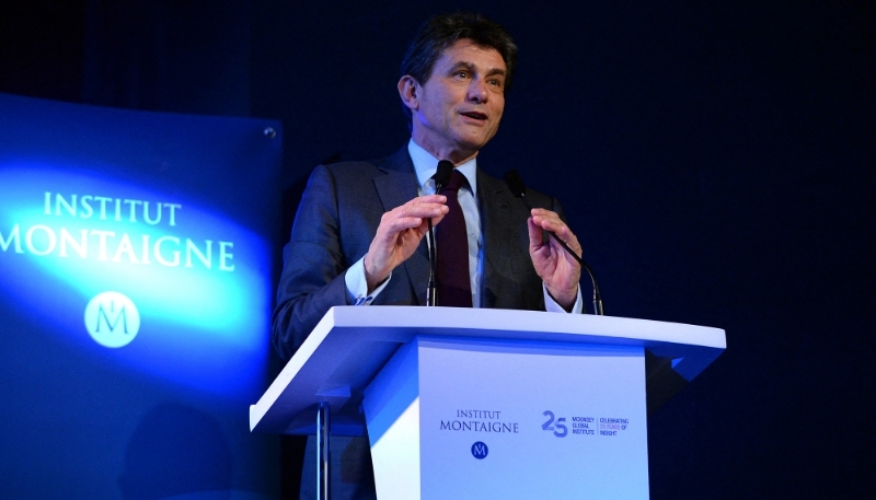 Le président de l'Institut Montaigne, Henri de Castries, en 2016.