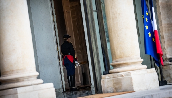 Le palais de l'Élysée.