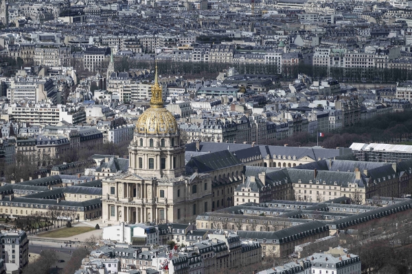 L'Hôtel des Invalides à Paris, où le Secrétariat général de la défense et de la sécurité nationale a son siège.