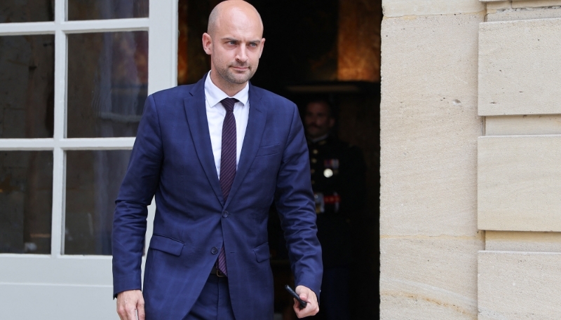 Jean-Noël Barrot, le 31 juillet 2024 à Matignon.