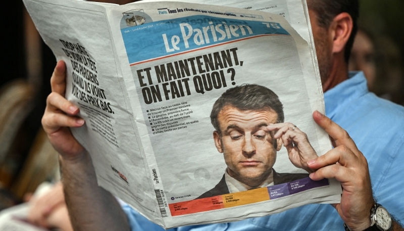 Le quotidien Le Parisien.