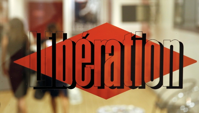 Vue du logo Libération.