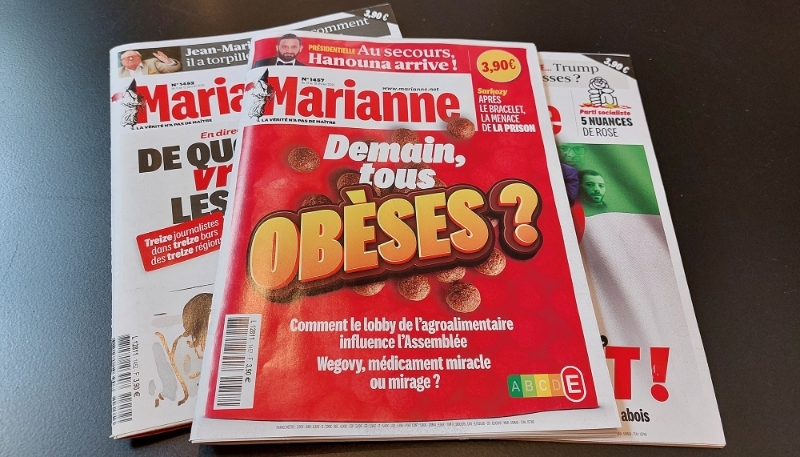 Le magazine Marianne.