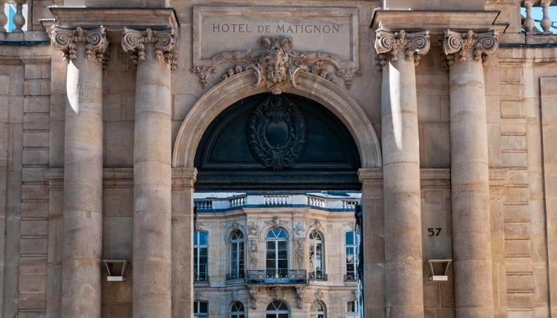 L'hôtel de Matignon.