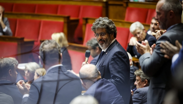 Meyer Habib, à l'Assemblée nationale, en octobre 2023.