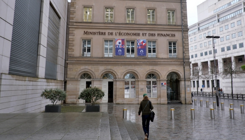 Le ministère de l'économie et des finances, à Bercy.
