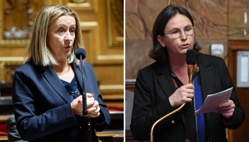 La sénatrice Hélène Conway-Mouret et la députée Murielle Lepvraud.