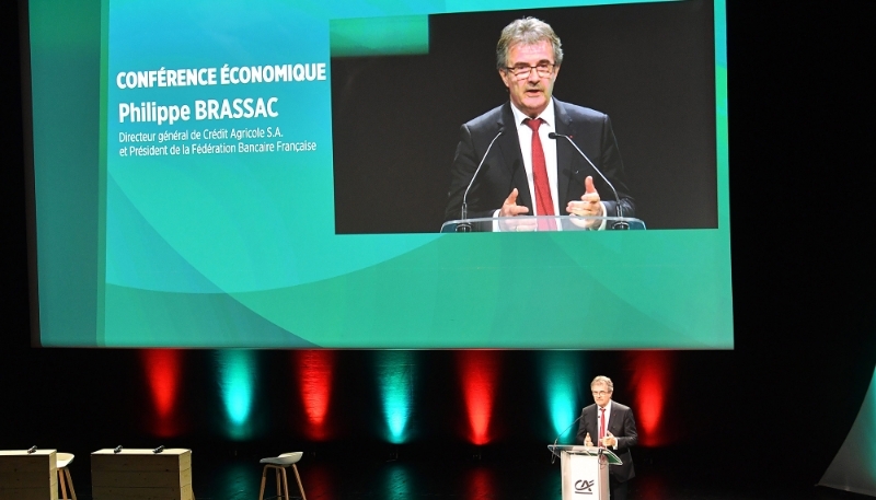 Le directeur général du groupe Crédit agricole, Philippe Brassac.