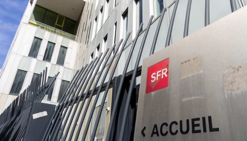 Le siège de SFR à Saint-Denis.