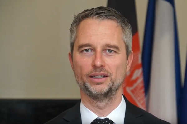 L'ambassadeur de France en Afghanistan, David Martinon.