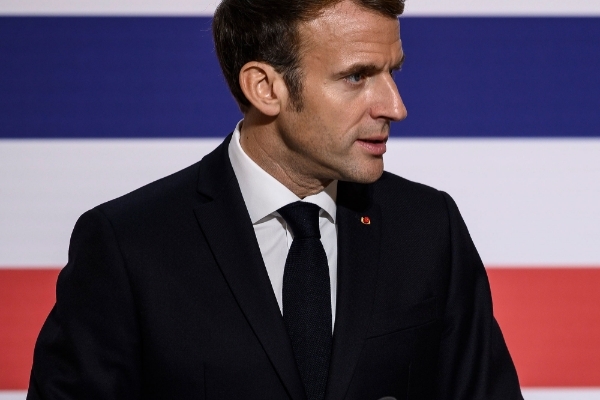 Le président français Emmanuel Macron.