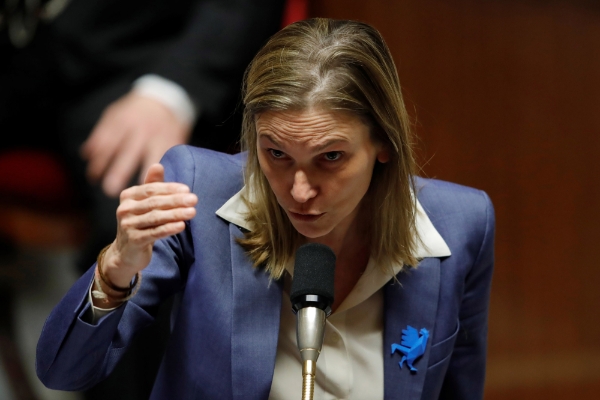 Agnès Pannier-Runacher, secrétaire d'Etat auprès du ministre de l'économie et des finances Bruno Le Maire.