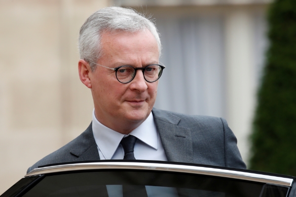 Le ministre de l'économie et des finances Bruno Le Maire.