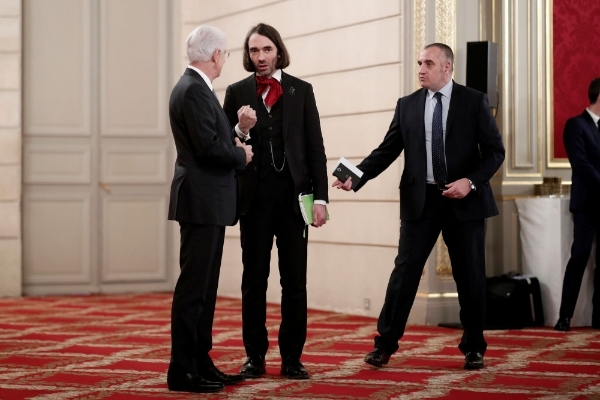 Cédric Villani remettra au lendemain de ce dîner son rapport très attendu sur l'intelligence artificielle.