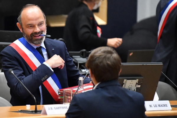 Le maire du Havre et ancien premier ministre Edouard Philippe.