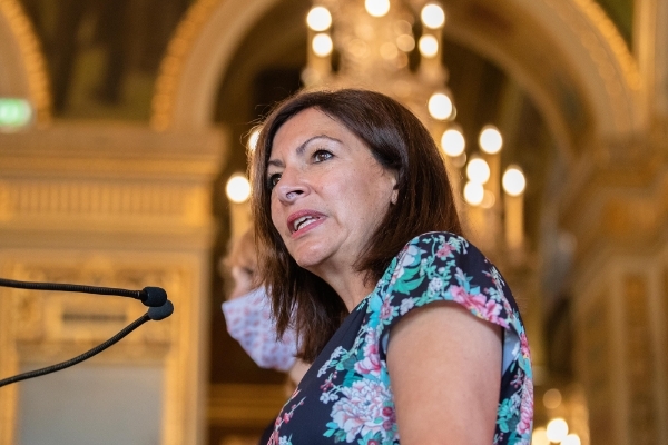 La maire de Paris, Anne Hidalgo.