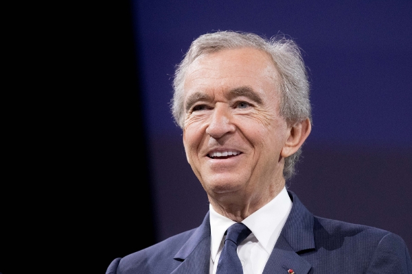 Le PDG de LVMH Bernard Arnault.