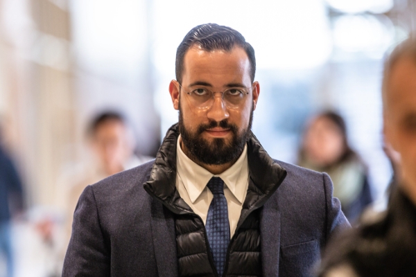 L'ex-collaborateur d'Emmanuel Macron, Alexandre Benalla.