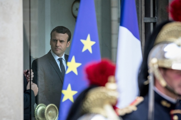 Le président français Emmanuel Macron.