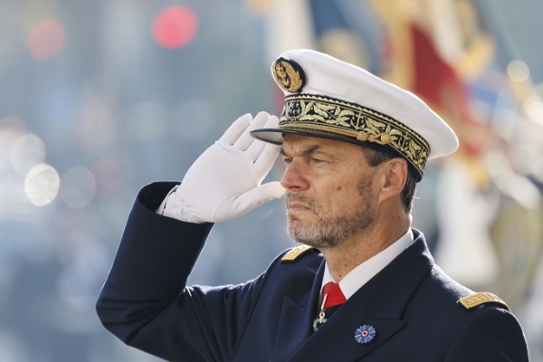 L'amiral Jean-Philippe Rolland, chef d'état-major particulier de la présidence de la République.