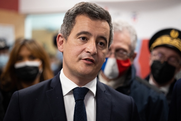 Le ministre de l'intérieur Gérald Darmanin.