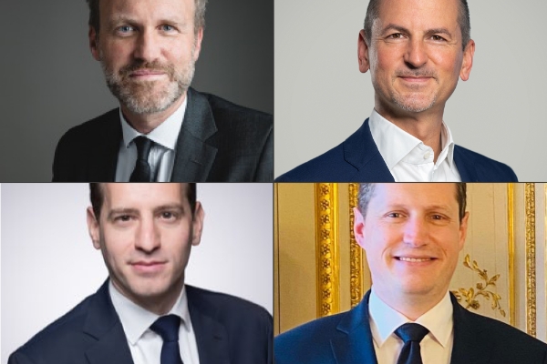 Antoine Saintoyant, Fréderick Jeske-Schoenhoven, Sébastien Daziano et Alexis Zajdenweber sont issus de la promotion René Cassin de l'ENA.