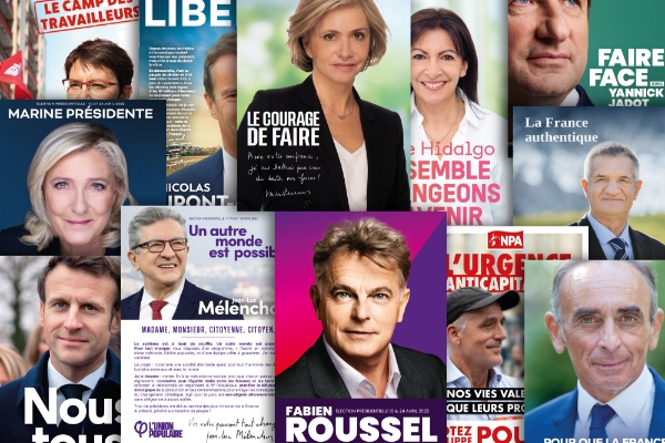 Plusieurs sociétés se partagent le marché des professions de foi des candidats à la présidentielle.