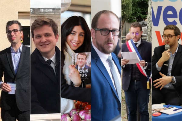 De gauche à droite : Louis Margueritte,Charles Rodwell, Shannon Seban,Nicolas Bays, Pierre-Gaël Bessière et Quentin Spooner.