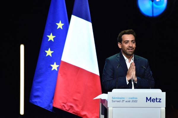 L'eurodéputé Stéphane Séjourné, futur secrétaire général du parti Renaissance.