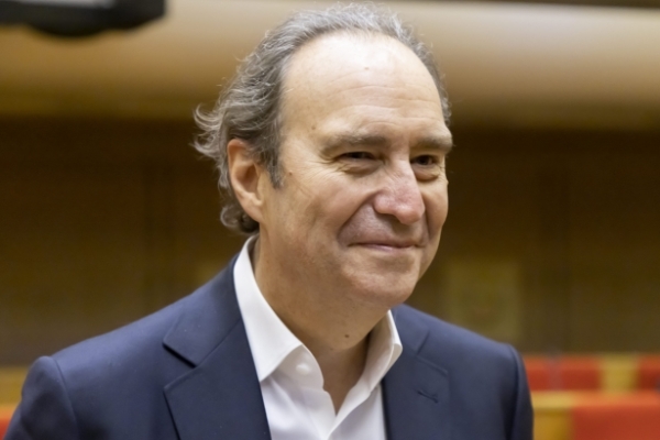 Xavier Niel, fondateur de Free et actionnaire du Groupe Le Monde. Ici pris en photos en janvier 2018.