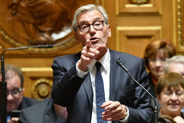 Le sénateur LR René-Paul Savary, ici en novembre 2019, sera l'un des principaux relais des exigences des Républicains sur la réforme des retraites.